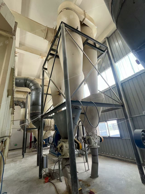 旋風(fēng)除塵器在糧食加工廠的應(yīng)用案例：玉米清理粉塵治理方案