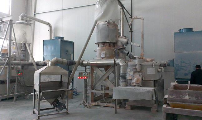 河北雄縣PVC混料機(jī)、擠出機(jī)除塵系統(tǒng)除塵器已交付使用